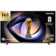 Smart Tivi Mini LED Toshiba AI 4K 165hz 85 inch 85Z770RP Tương Phản Tối Ưu